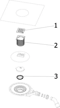 Viega Advantix Badablauf 687700 DN 40/50, BH 62mm, Kunststoff, Mit Aufsatz 9 Viega Advantix Badablauf 687700 DN 40/50, BH 62mm, Kunststoff, Mit Aufsatz -Langlebige Werkzeuge Viega Advantix Badablauf 687700 DN 40 50 BH 62mm Kunststoff mit Aufsatz 3