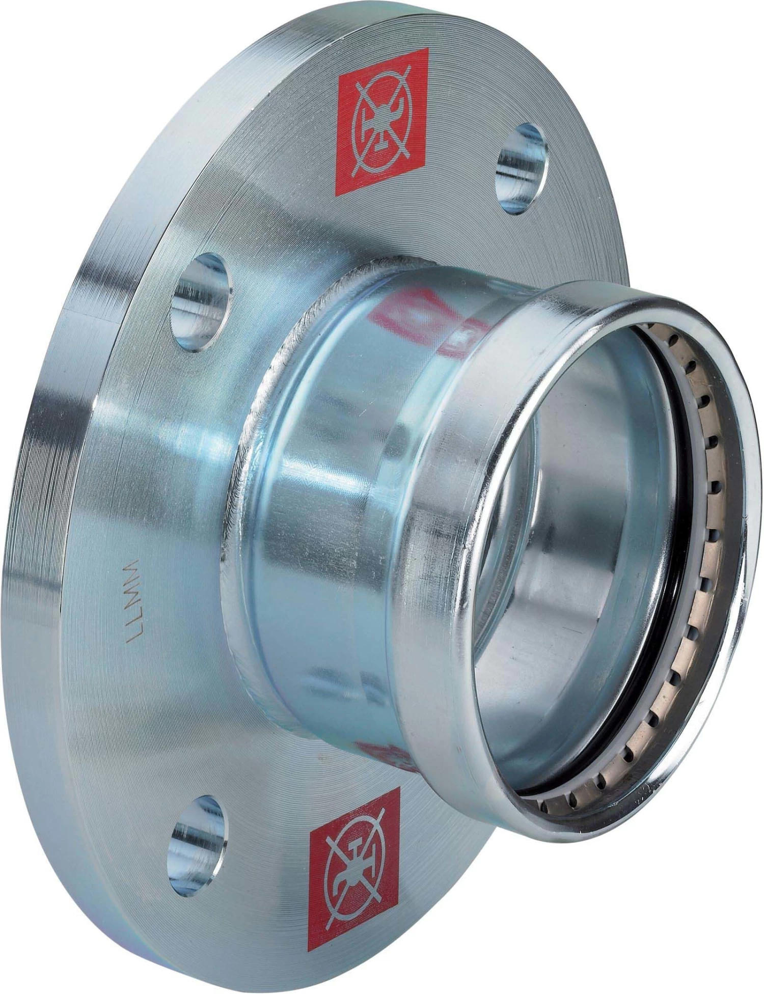 Viega Prestabo Flanschübergang 629946 76,1 Mm X DN 65, Stahl Unlegiert, Verzinkt, SC-Contur 3 Viega Prestabo Flanschübergang 629946 76,1 Mm X DN 65, Stahl Unlegiert, Verzinkt, SC-Contur