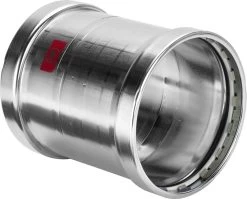 Viega Prestabo Schiebemuffe 597764 64 Mm, Stahl Unlegiert, SC-Contur