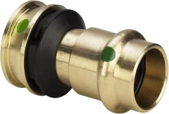 Viega Raxofix Übergangsstück 646707 16 X 15 Mm, Siliziumbronze, Mit SC-Contur, Mit Pressende