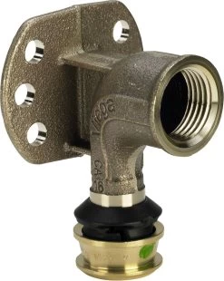 Viega Raxofix Wandscheibe 645915 16mmxRp 1/2, Mit SC-Contur, Siliziumbronze