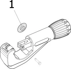 Viega Rohrabschneider 571375 25-63mm, Für Kunststoffrohr -Langlebige Werkzeuge Viega Rohrabschneider 571375 25 63mm fuer Kunststoffrohr 2