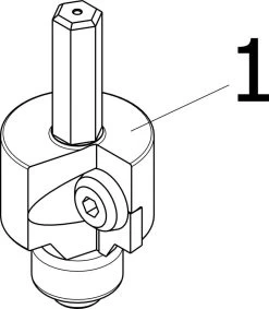 Viega Senkfräser 131111 Rp 1/2, Mit Innensechskantschlüssel, Stahl -Langlebige Werkzeuge Viega Senkfraeser 131111 Rp 1 2 mit Innensechskantschluessel Stahl 2