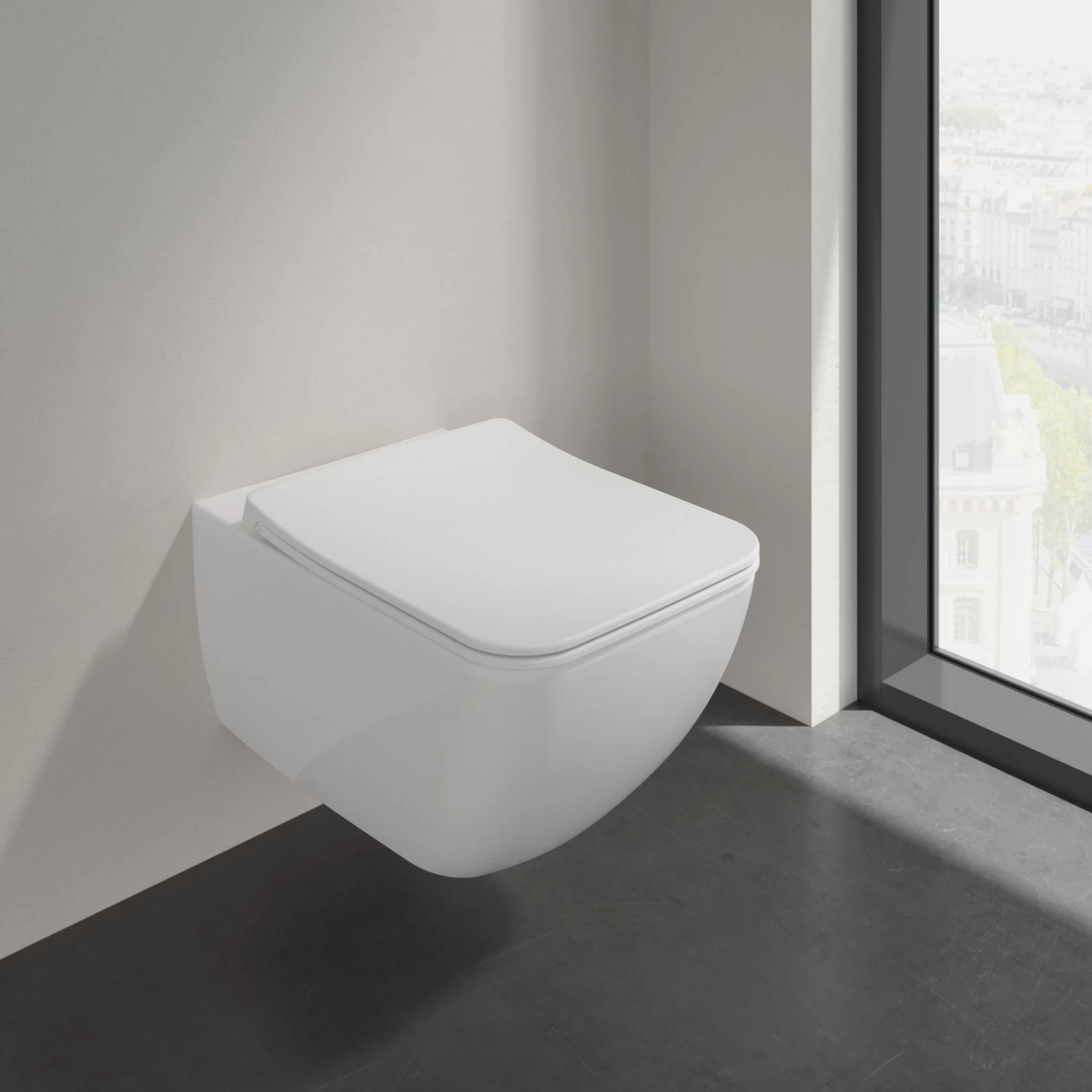 Villeroy & Boch Venticello WC Combi Pack 4611RLR1 Weiß Mit CeramicPlus, DirectFlush, Mit WC-Sitz 3 Villeroy & Boch Venticello WC Combi Pack 4611RLR1 Weiß Mit CeramicPlus, DirectFlush, Mit WC-Sitz