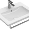 Villeroy & Boch Venticello Waschtisch 41246001 60 X 50 Cm, Weiß, Mit Hahnloch, Mit Überlauf