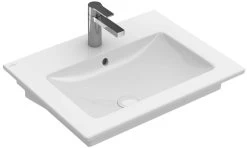 Villeroy & Boch Venticello Waschtisch 41246001 60 X 50 Cm, Weiß, Mit Hahnloch, Mit Überlauf -Langlebige Werkzeuge Villeroy and Boch Venticello Waschtisch 41246001 60 x 50 cm weiss mit Hahnloch mit Ueberlauf 2