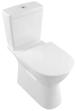 Villeroy Und Boch ViCare Stand-Tiefspül-WC 4620R001 Weiß, Für Kombination, Abgang Waagerecht, DirectFlush