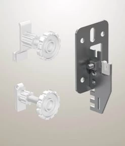 Wemefa Universal Befestigung 10-3021-596 Mit Aufhängelaschen, Für Plattenheizkörper