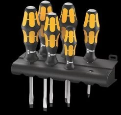 Wera Kraftform Schraubendrehersatz 05018287001 932/918/6 + Rack / 6-teilig