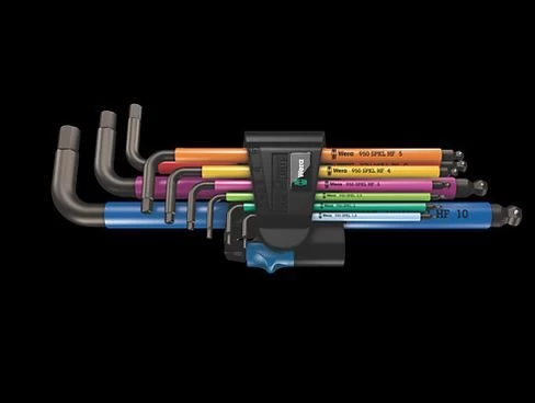 Wera Winkelschlüsselsatz 05022210001 950/9 Hex-Plus Multicolour HF1, Metrisch, BlackLaser, Mit Haltefunktion, 9-teilig 3 Wera Winkelschlüsselsatz 05022210001 950/9 Hex-Plus Multicolour HF1, Metrisch, BlackLaser, Mit Haltefunktion, 9-teilig