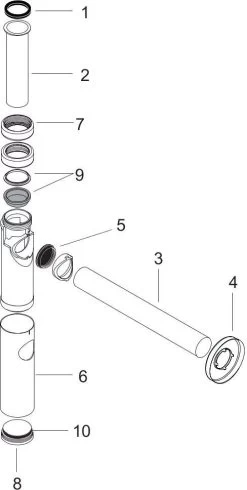 Hansgrohe Flowstar S Siphon 52105340 G 1 1/4, Brushed Black Chrome 7 Hansgrohe Flowstar S Siphon 52105340 G 1 1/4, Brushed Black Chrome -Langlebige Werkzeuge hansgrohe Flowstar S Siphon 52105340 G 1 1 4 brushed black chrome 2