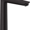 Hansgrohe Talis E Waschtisch-Einhebelmischer 71716670 Mit Ablaufgarnitur, Ausladung 183 Mm, Mattschwarz -Langlebige Werkzeuge hansgrohe Talis E Waschtisch Einhebelmischer 71716670 mit Ablaufgarnitur Ausladung 183 mm mattschwarz